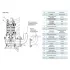 CNP 50WQ12-15-1.5ESW(I) фекальный насос с измельчителем (ЦНП) CNP 50WQ12-15-1.5ESW(I) фекальный насос с измельчителем (ЦНП)